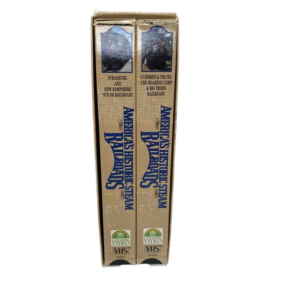 America's Historic Steam Railroads VHS Set - 2 VHS in Set - Picture 7 of 8